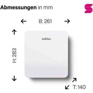 Produktbild für Toilettenpapierspender Satino Hyginity Jumbo S, 333404, JT1