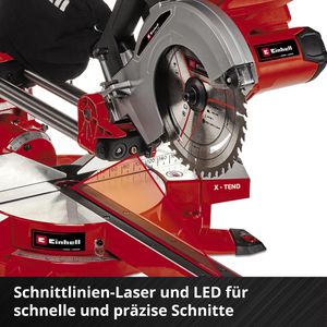 Produktbild für Kapp-Gehrungssäge Einhell TE-SM 36/210 Li - Solo
