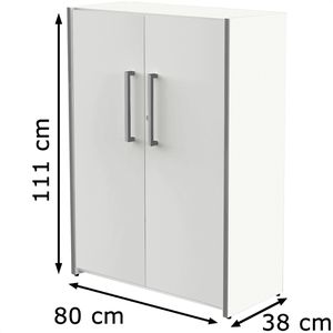 Produktbild für Aktenschrank Kerkmann Move, aus Holz
