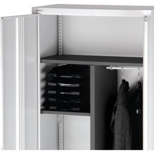 Produktbild für Mehrzweckschrank Bisley E782AAG-645, abschließbar, weiß