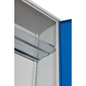 Produktbild für Werkzeugschrank G-Office FLC.19/N, Metall, grau / lichtblau