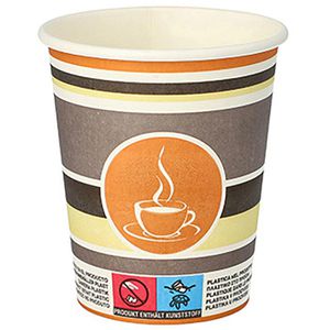 Trinkbecher Papstar 90128 To Go, farbig