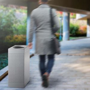 Produktbild für Mülleimer Böttcher-AG grau