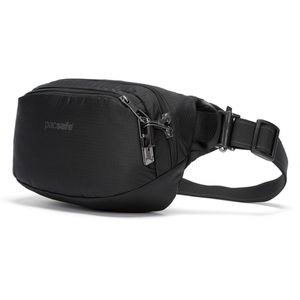 Produktbild für Bauchtasche Pacsafe Vibe 100, aus recyceltem PET, schwarz