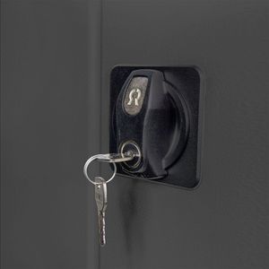 Produktbild für Werkzeugschrank ADB 41662, aus Metall, grau / anthrazit