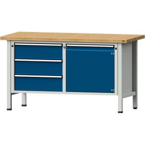 Produktbild für Werkbank ANKE Modell 106 V, 300.348, blau