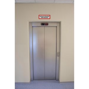Produktbild für Hinweisschild Abtec DIN 4066, Folie