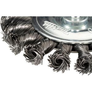 Produktbild für Drahtbürste Makita D-73829 gezopft, Scheibenbürste