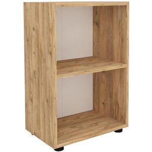 Produktbild für Aktenregal VCM Ulas 2-Fach, 918438, Holz