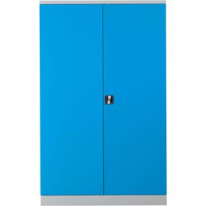 Produktbild für Werkzeugschrank G-Office FLC/NV.192x60, Metall, grau/lichtblau