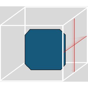 Produktbild für Kreuzlinienlaser Ryobi RBCLLR1