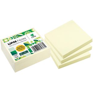 Produktbild für Haftnotizen UPM Notes, 5654-01PG-3, gelb