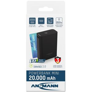 Produktbild für Powerbank Ansmann 1700-0155 PB222PD, 20000mAh