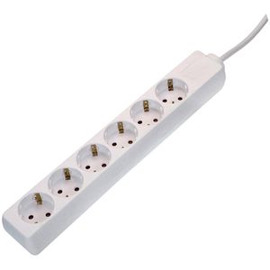Steckdosenleiste as-Schwabe 11611, mit 1,4m Kabel