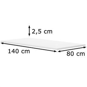 Tischplatte FlexiSpot PR1408-White