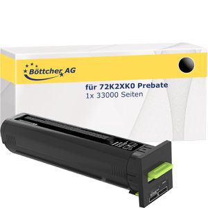 Toner Böttcher-AG für Lexmark 72K2XK0 Prebate