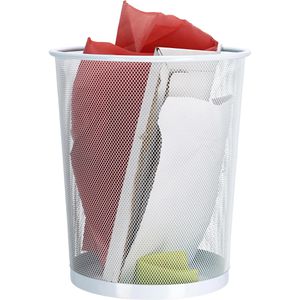 Produktbild für Papierkorb Zeller Mesh, weiß