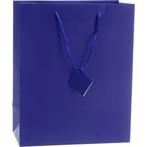Zöwie Geschenktüte 32172 Maxi, Geschenktasche groß, 26 x 33cm, blau