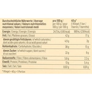 Produktbild für Müsliriegel KoRo Nussknacker Cashew-Walnuss