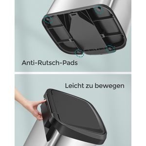 Produktbild für Mülleimer Songmics LTB520E68, silber