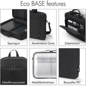 Produktbild für Laptoptasche Dicota Eco Multi Base, schwarz