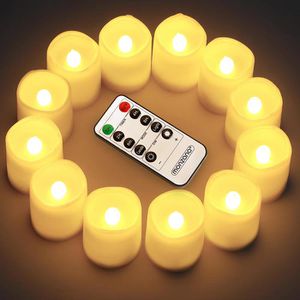 Produktbild für LED-Kerze Monzana 107579 Echtwachs creme