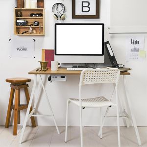 Produktbild für PC-Halterung LogiLink BP0066, schwarz