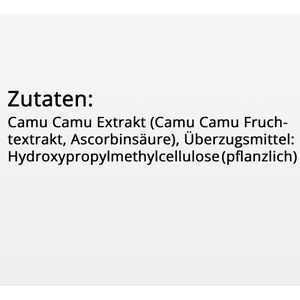 Produktbild für Vitamin-C natural-elements Camu Camu Extrakt, 180 Kapseln