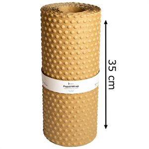 Produktbild für Luftpolsterfolie Papair PapairWrap Classic, braun