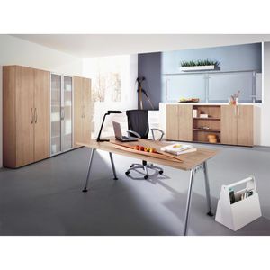 Produktbild für Kombischrank Hammerbacher Basic 4770, nussbaum