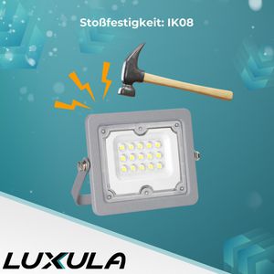 Produktbild für LED-Außenstrahler Luxula LX400230, IP65 wasserdicht