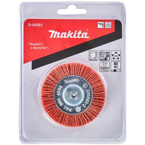 Produktbild für Drahtbürste Makita D-45593, Scheibenbürste Ø 75mm