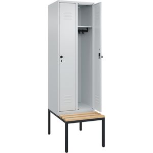 Produktbild für Spind CP-Möbel Classic PLUS, lichtgrau