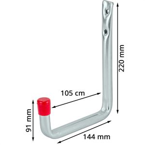Produktbild für Wandhaken Vormann U-Form 001450006Z, Metall