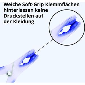 Produktbild für Wäscheklammern MSV 100399, Soft-Grip