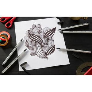 Produktbild für Malset Stabilo ARTY Creative Tips BLACK