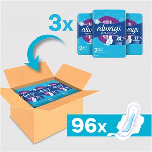Produktbild für Damenbinden always Ultra Day Long, Größe 2