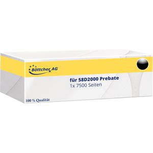 Produktbild für Toner Böttcher-AG für Lexmark 58D2000 Prebate