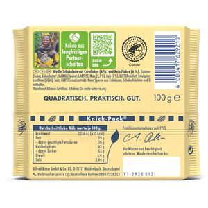 Produktbild für Tafelschokolade Ritter-Sport Weiß + Crisp