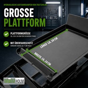 Produktbild für Auffahrrampe Trutzholm mit Wagenheber, 2 Stück