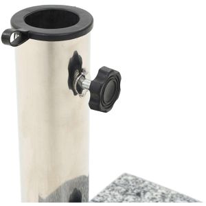 Produktbild für Sonnenschirmständer vidaXL 45069, Granit