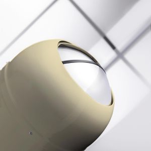 Produktbild für Mülleimer Wesco Kickmaster, mandel