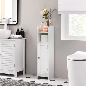 Produktbild für Badschrank Vasagle BBC310W01, weiß