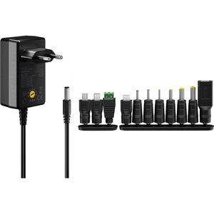 Produktbild für Universal-Netzteil Goobay 64569, 1,5 A, 3 - 12 V