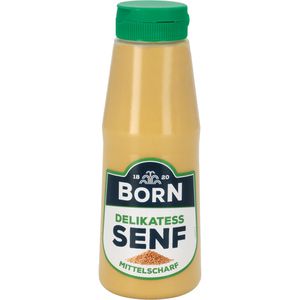 Produktbild für Senf Born Delikatess mittelscharf, fein