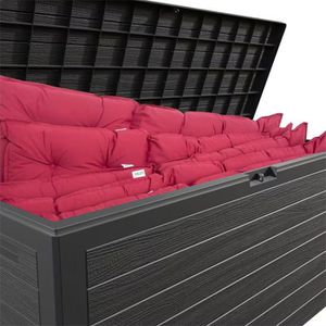 Produktbild für Gartenbox Deuba Woody 191390, aus Kunststoff