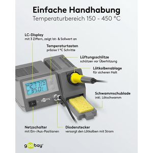 Produktbild für Lötstation Goobay 51098, EP5