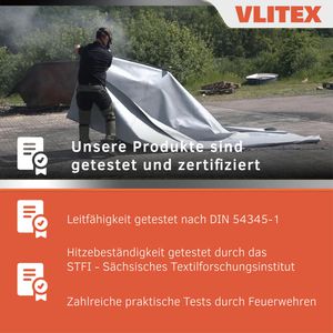 Produktbild für Löschdecke VLITEX Premium Li-Ion