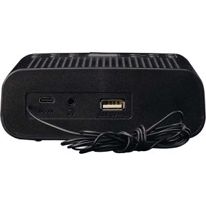 Produktbild für Radiowecker Lenco CR-606BK