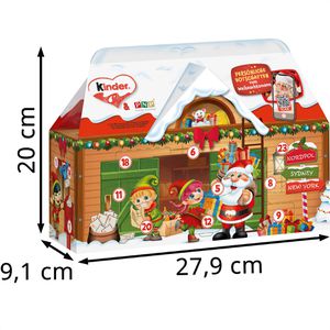 Produktbild für Adventskalender Kinder Mix 3D Weihnachtshaus